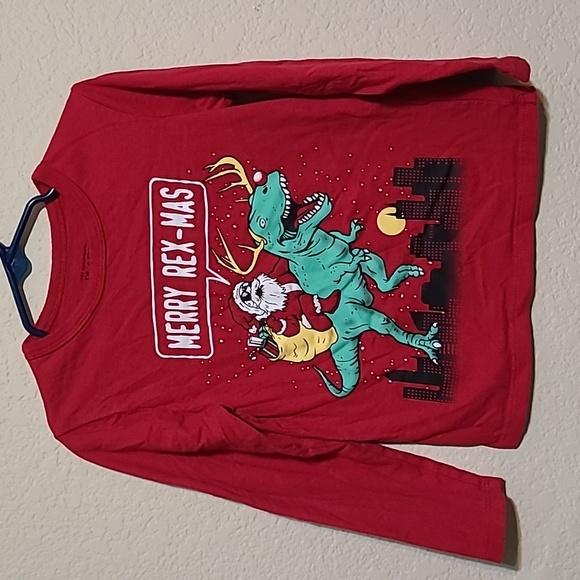 The Children's Place Merry Rex-mas tshirt - Picture 1 of 4